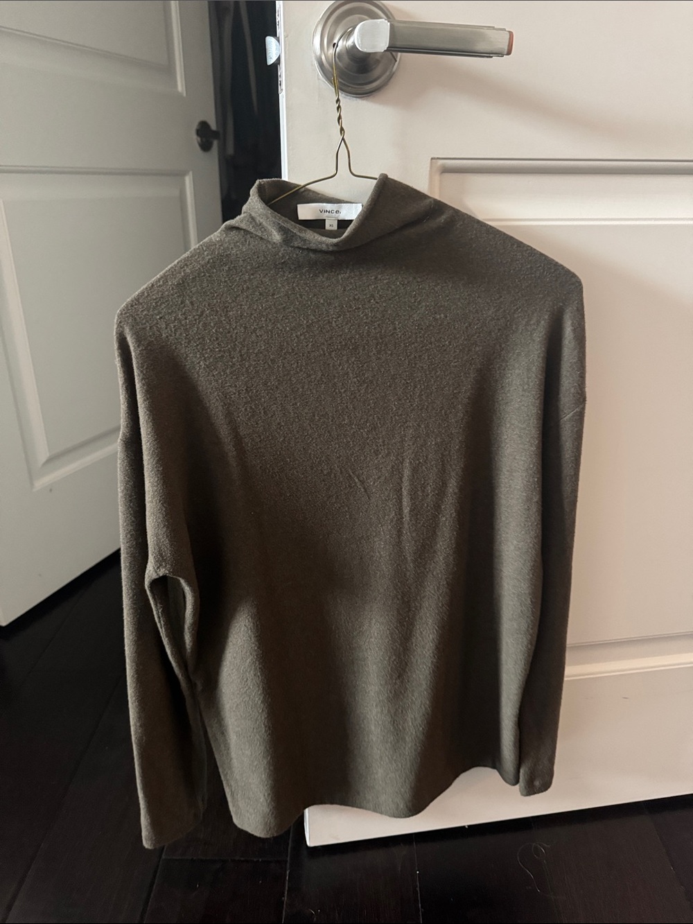 Vince Olive Turtleneck Sweater XS